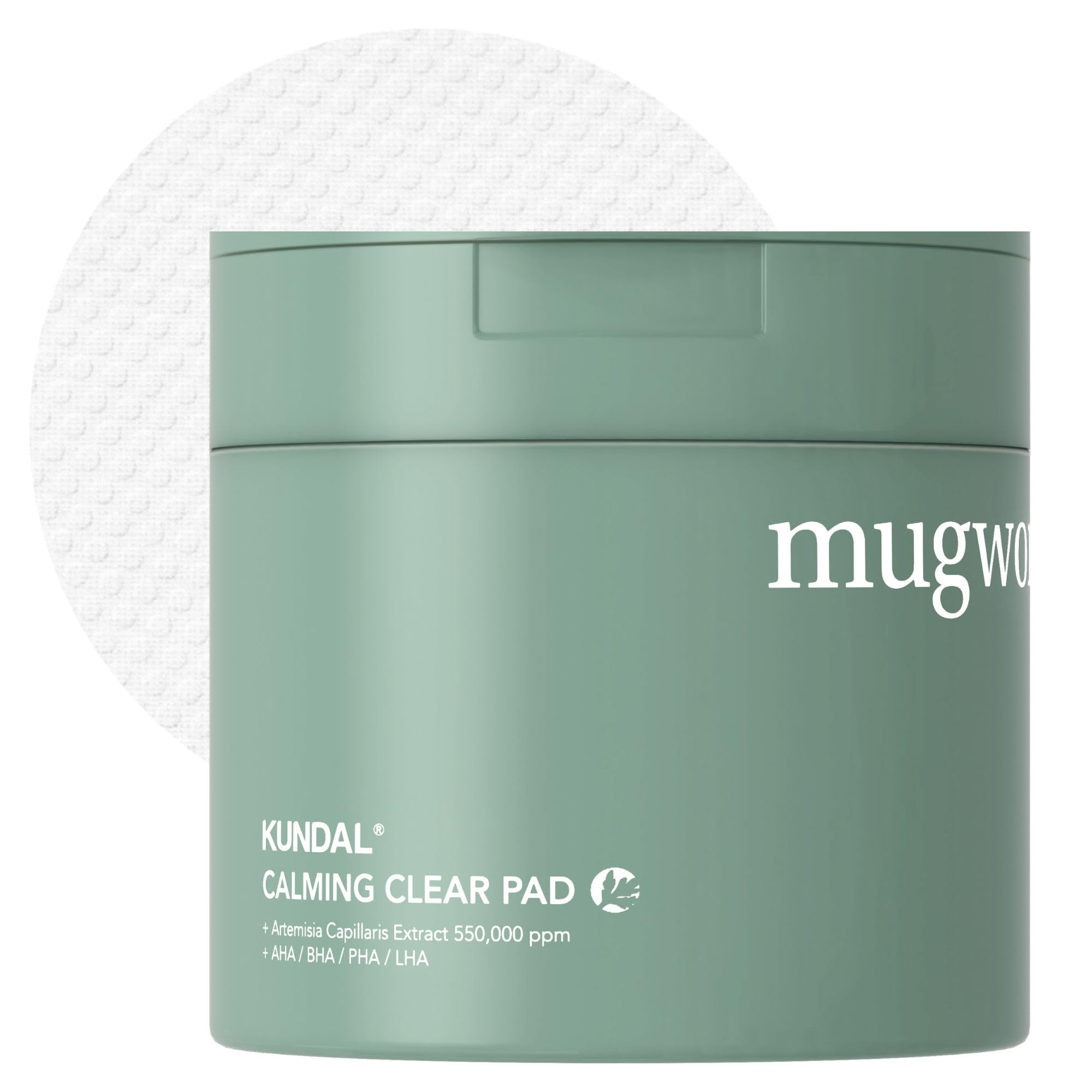 KUNDAL JEJU Mugwort Soothing Clear Facial Pads 60 Ct