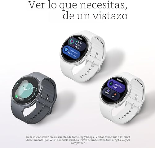 Miniatura 6 de Samsung Galaxy Watch 8 (2025) - Reloj inteligente LTE de 40 mm, diseño acolchado, monitor de fitness, entrenador para dormir y de correr, puntuación