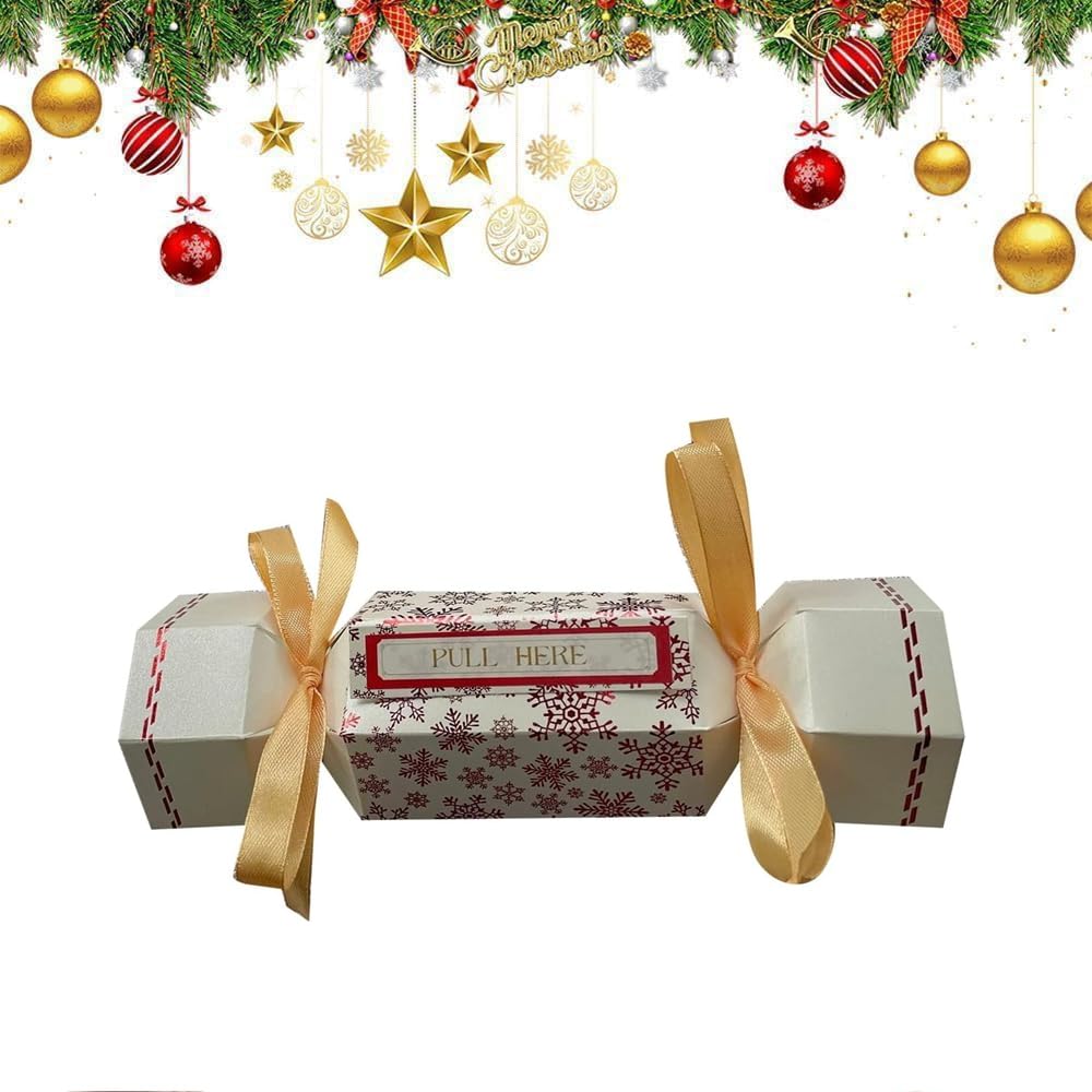 8PCS Christmas Money Box Cash Gift Pull, Christmas Money Gift Boxes, Christmas Money Cracker, Creative DIY Box Pulling Out Cash, Surprise Christmas Money Gift Boxes for Kids/Adult (1PCS/C)