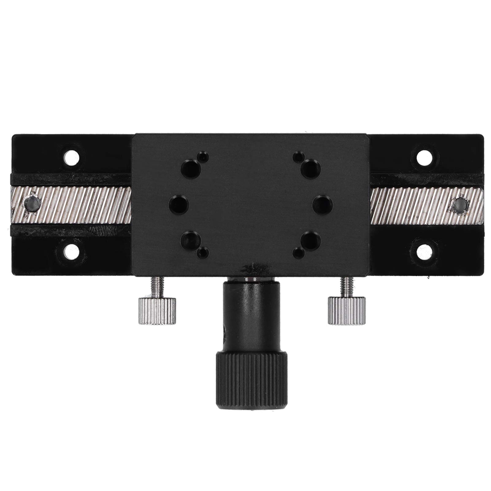 Plataforma de Corte Manual de Cola de Milano con Eje X y Plataforma Deslizante Lineal con Engranajes de aleación de Aluminio HC30 A100 para máquinas de Prueba de Equipos ópticos