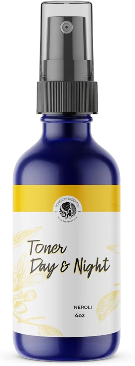 Day & Night Skin Toner – Hydrating Facial Toner for a Fresh, Balanced Look | Gentle Skin Care for Women with Sandalwood, 2oz