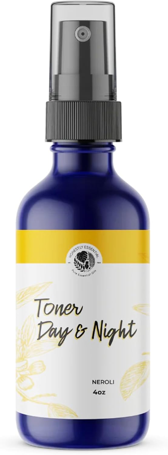 Day & Night Skin Toner – Hydrating Facial Toner for a Fresh, Balanced Complexion | Gentle Skin Care for Women with Neroli, 4oz