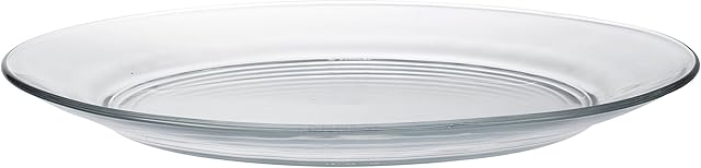 Duralex 3009AF06 Lily Glass Set of 6 Plates 28 cm Transparent
