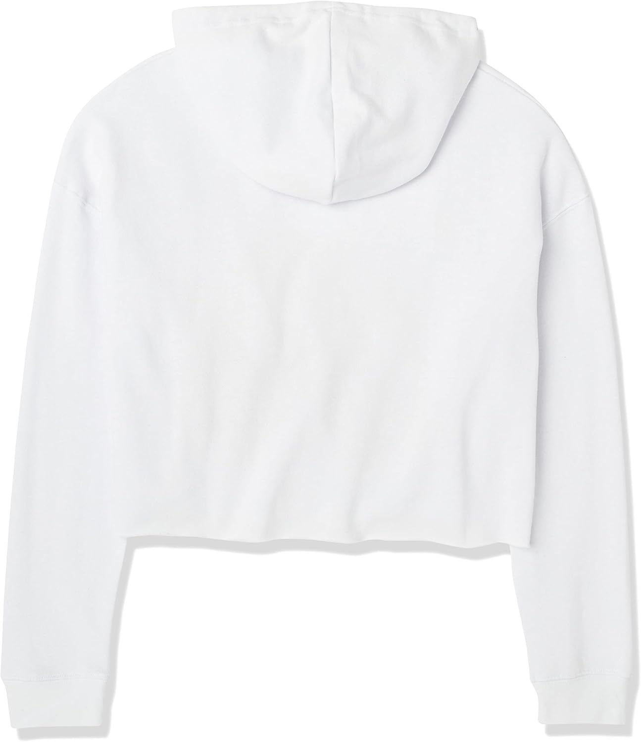 womens Queen Radio Flow Cropped Hoodie - Image 2