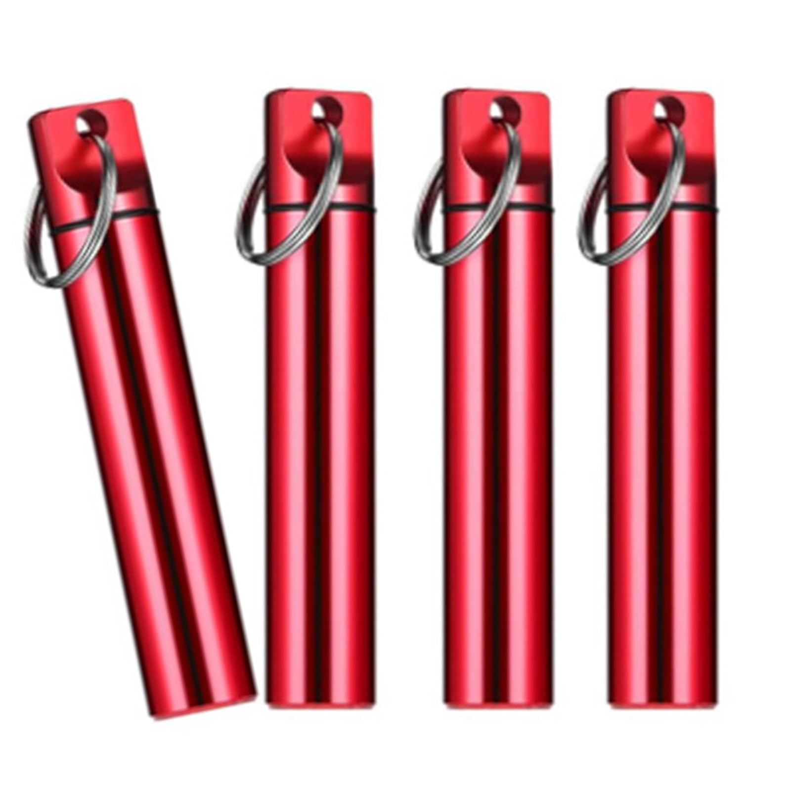 Compact Durable Metal Toothpick Holder Hygienic Storage Box Camping Toothpick Can Everyday Outdoor Activity Hygienic Aluminum Alloy Organizer