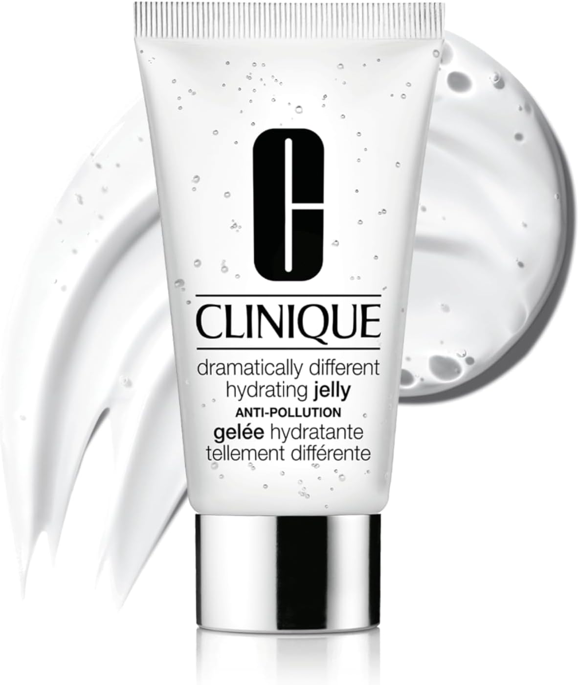 Dramatically Different Hydrating Jelly Lightweight Oil Free Face Moisturizer With Hyaluronic Acid For All Skin Types