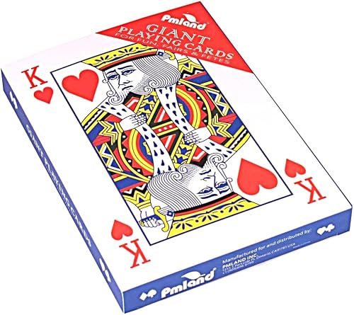 Giant 5 x 7 Inch Playing Cards