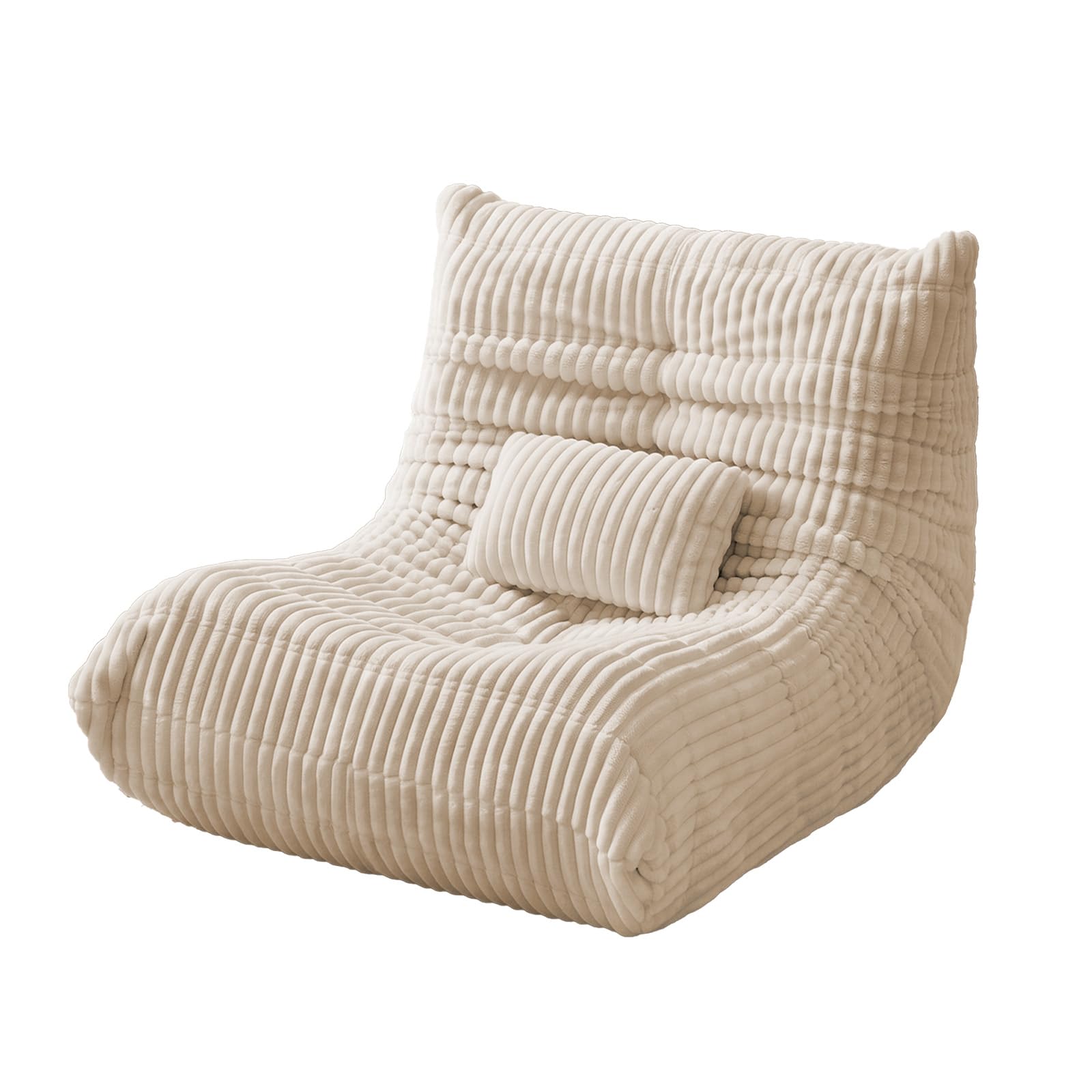 ZOOVEE Bean Bag with Lumbar Pillow