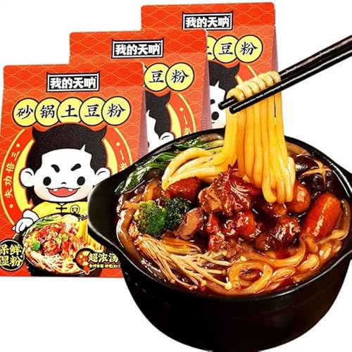 麻辣砂?土豆粉 じゃがいも粉 じゃがいも粉のマーラータン 麻辣?土豆粉 流汁土豆粉大?粉 じゃがいもの土鍋粉 美味??煮 方便面 即食泡面 粉?米? 四川火?粉 麻辣?蔬菜 金? 海? 酸辣粉 即食面条 干拌粉拌面 インスタントラーメン 中華料理 即席ビ