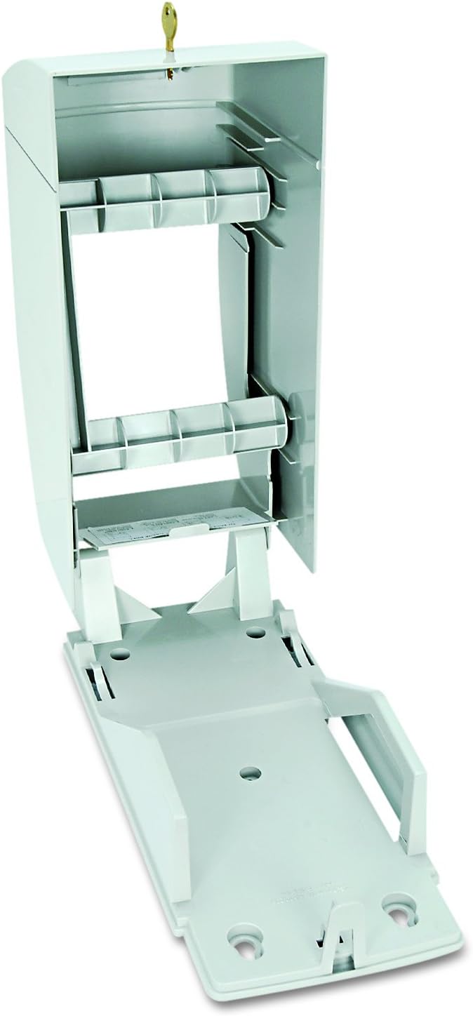 Bobrick 5288 Matrix Series Two-Roll Tissue Dispenser, 6 1/4w x 6 7/8d x 13 1/2h, Gray