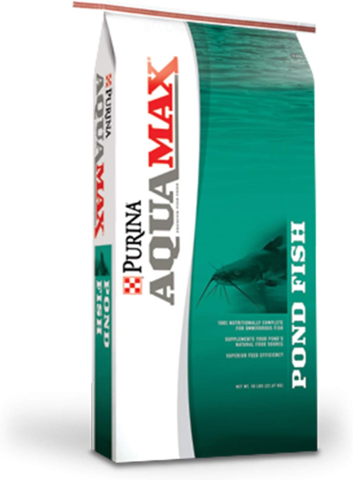 - AquaMax Pond Fish 2000 | Floating Pond Fish Food for Ponds and Lakes | Bluegill Fish Food, Game Fish Food, Catfish, Koi & Bass Food, 50 Pound (50 LB) Bag