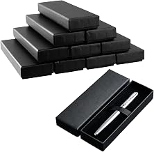 10 Pezzi Scatola Regalo per Penna, Penna Vuota Confezione Regalo, 17.5x5x2cm, Stilografica Scatole con cuscino per Forniture Souvenir Affari