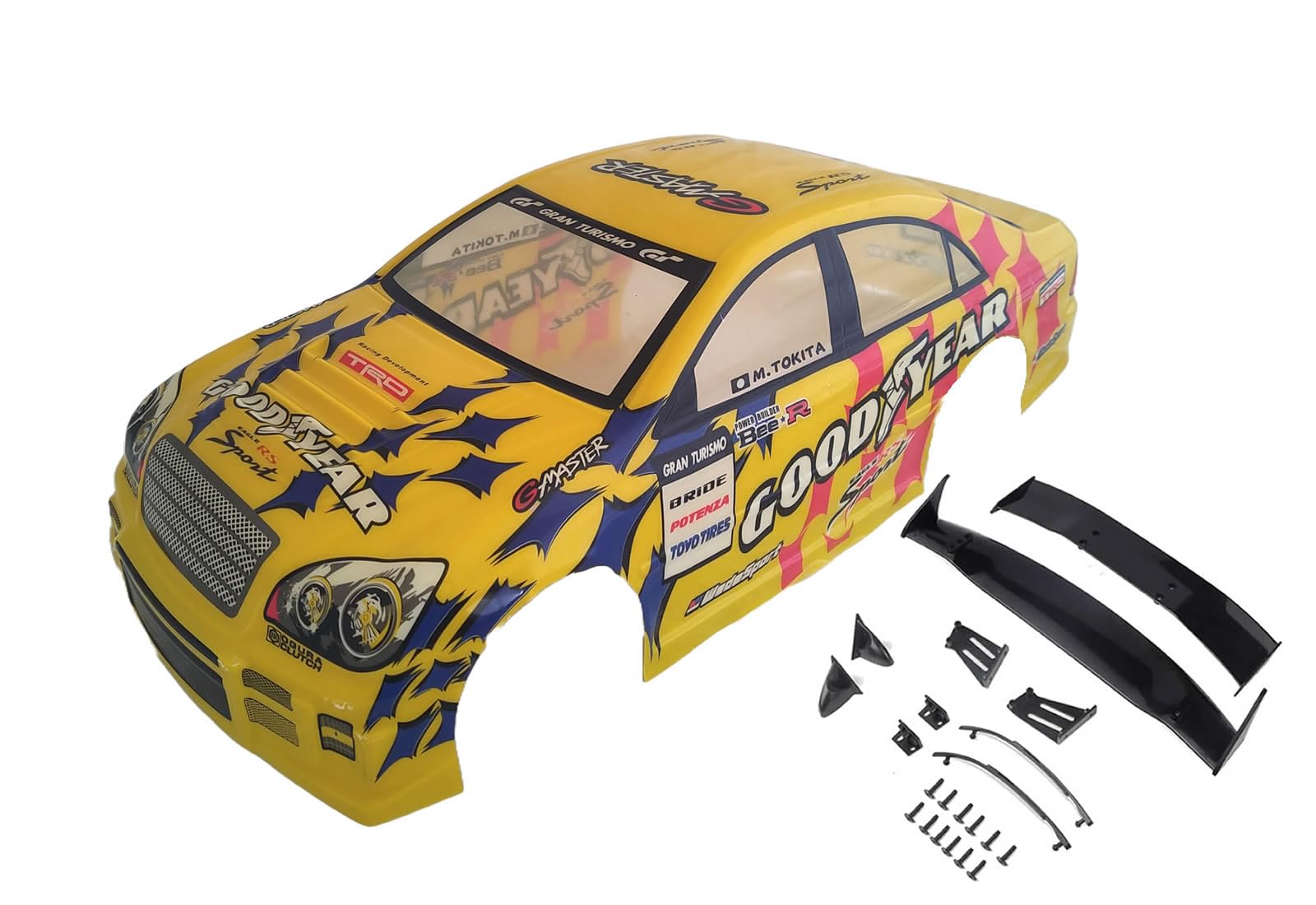 Amazon.com: Novahobby 1/10 Scale RC Painted Precut Drift Racing
