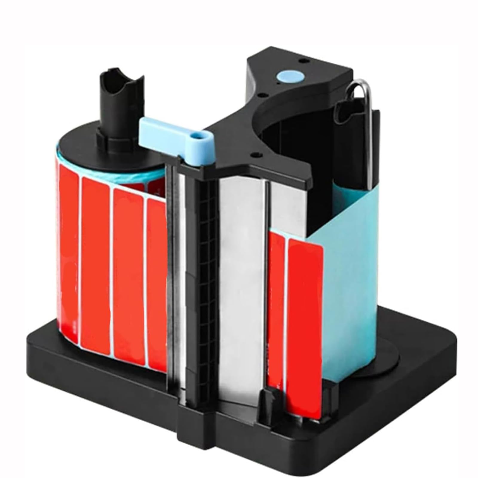 YXZQLOZ Automatic label dispenser; maximum dispensing length 120mm; compatible with 25–40mm cores; for warehouses, logistics, factories, and offices