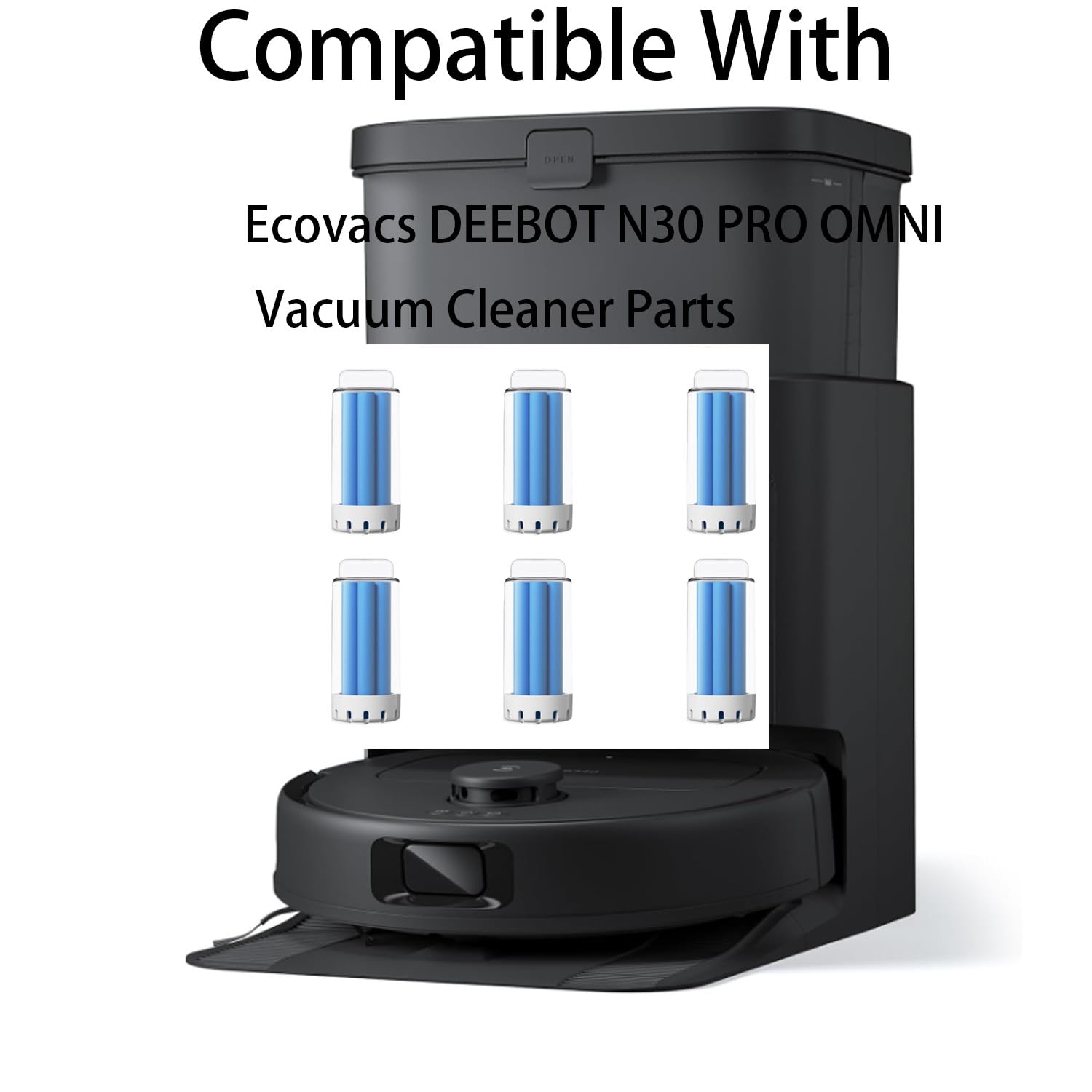 Amazon.com: 6 Pcs Vacuum Cleaner Solid Floor Cleaner Compatible