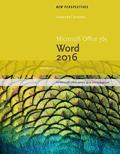 New Perspectives Microsoft Office 365 & Word 2016: Introductory, Loose-leaf Version
