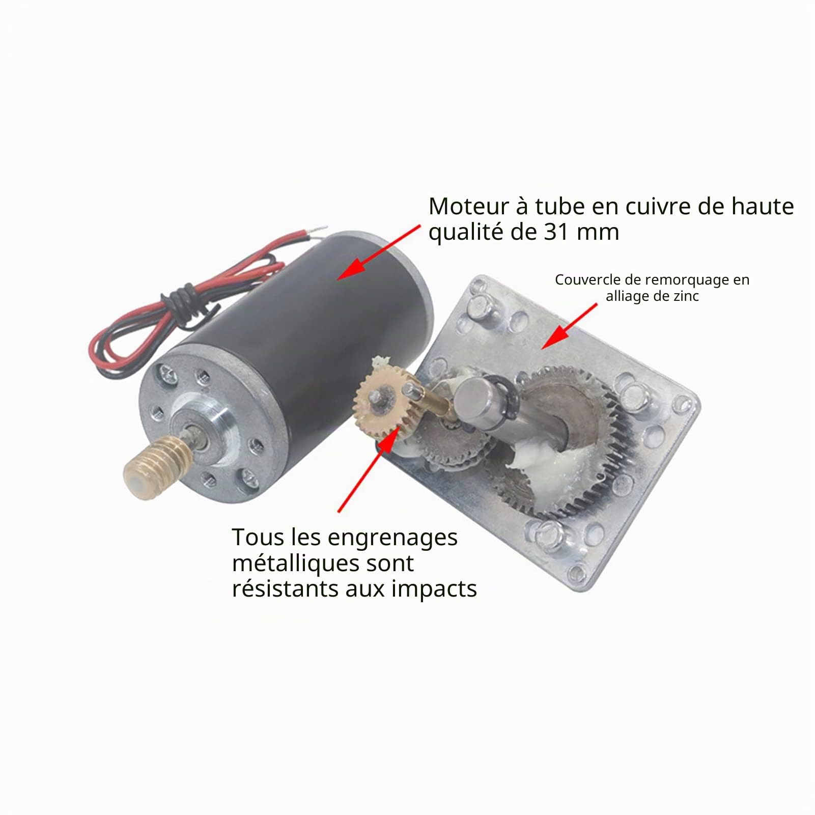 Motoriduttore DC 12V 12RPM Vite Senza Fine Albero 8mm per Robotica e Sistemi di Movimento Precisione