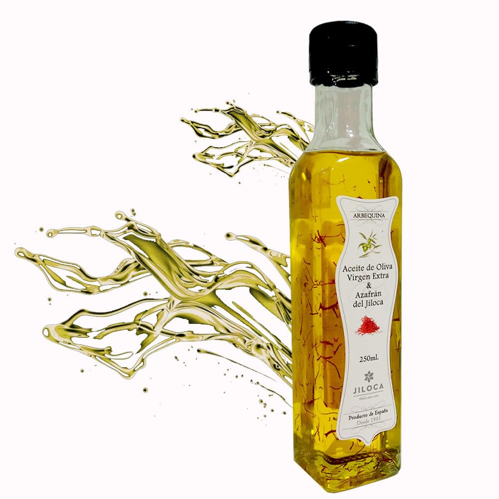 Jiloca Azafranes Cesta Navidad Gourmet para Regalar, Lote para Ocasiones Especiales con Embutidos Delicatessen, Aceite de Oliva, Queso de Oveja, Longaniza, Pétalos de Sal, Azafrán Hebra Selección