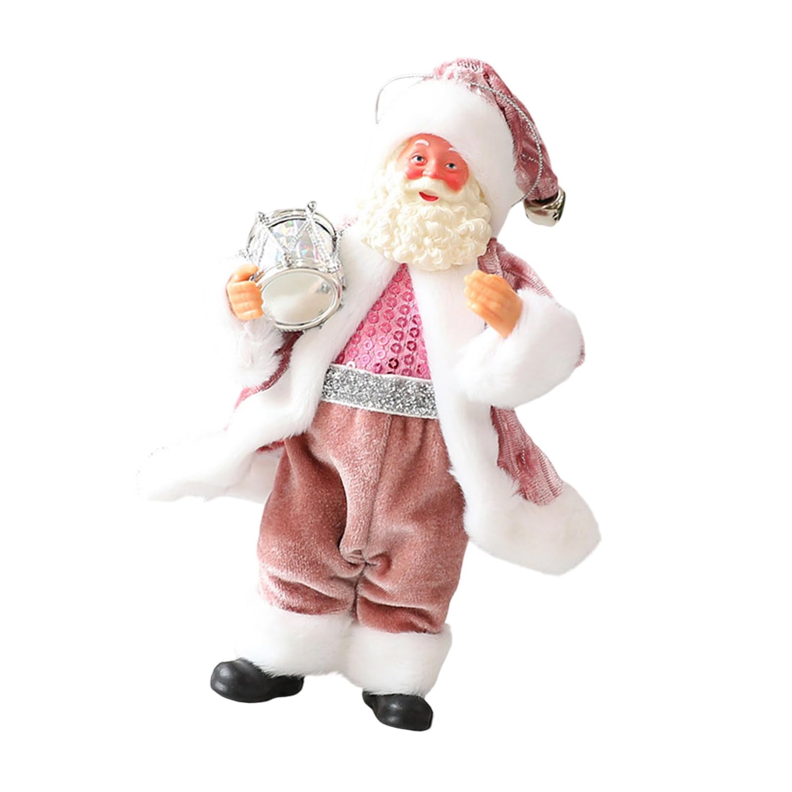 Msioytog Holiday Decorative Resin Figurine Santa Decoration Safe Desktop Ornament Stylish Table Centerpieces Christmas Santa Desk Decoration Holiday Storage Resin Figurines