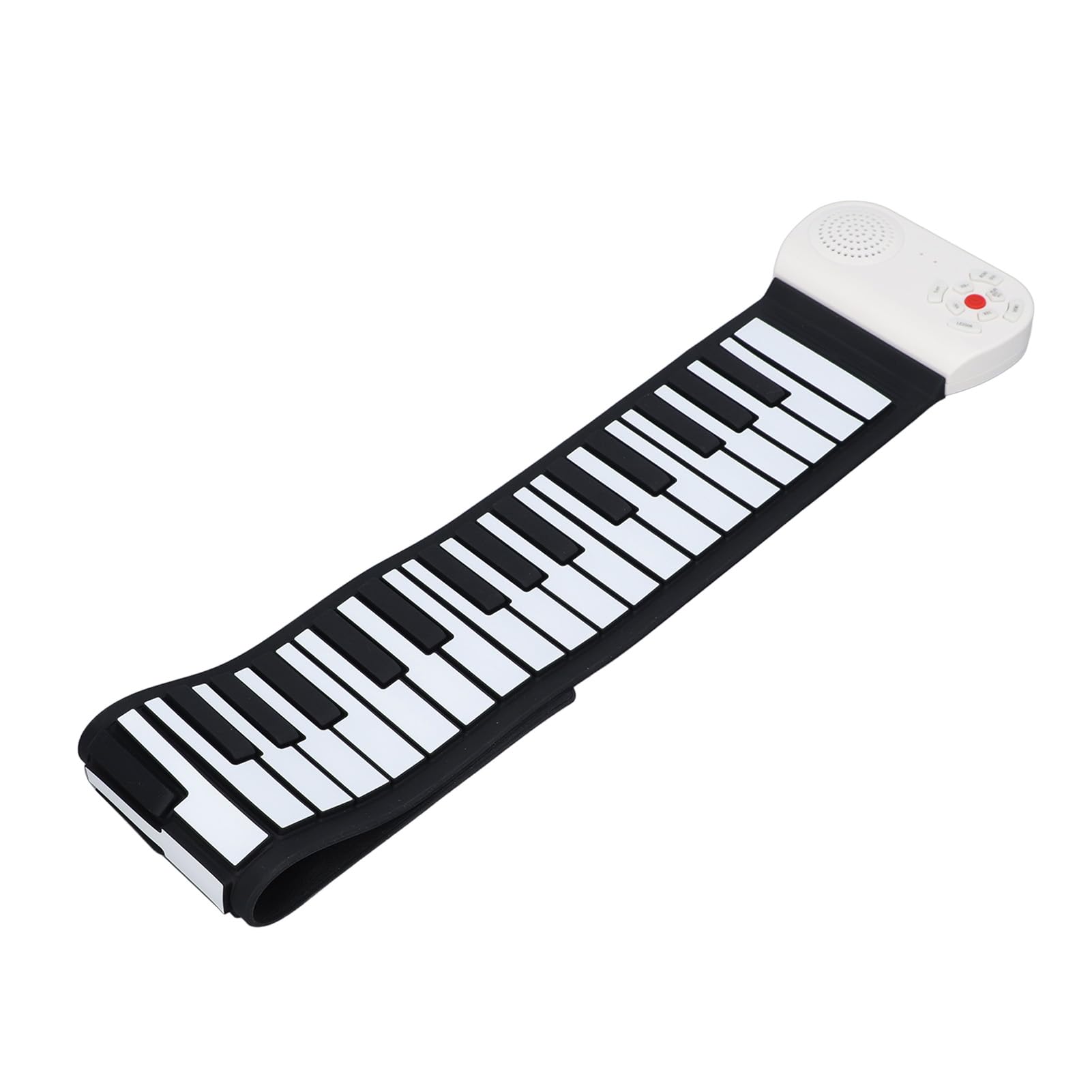 Generic Piano per Tastiera Portatile, Pianoforte Portatile per Pianoforte per Tastiera con Altoparlanti Incorporati 49 Tasti Roll -up per per USB di Ricarica Elettrica per i Principianti per i