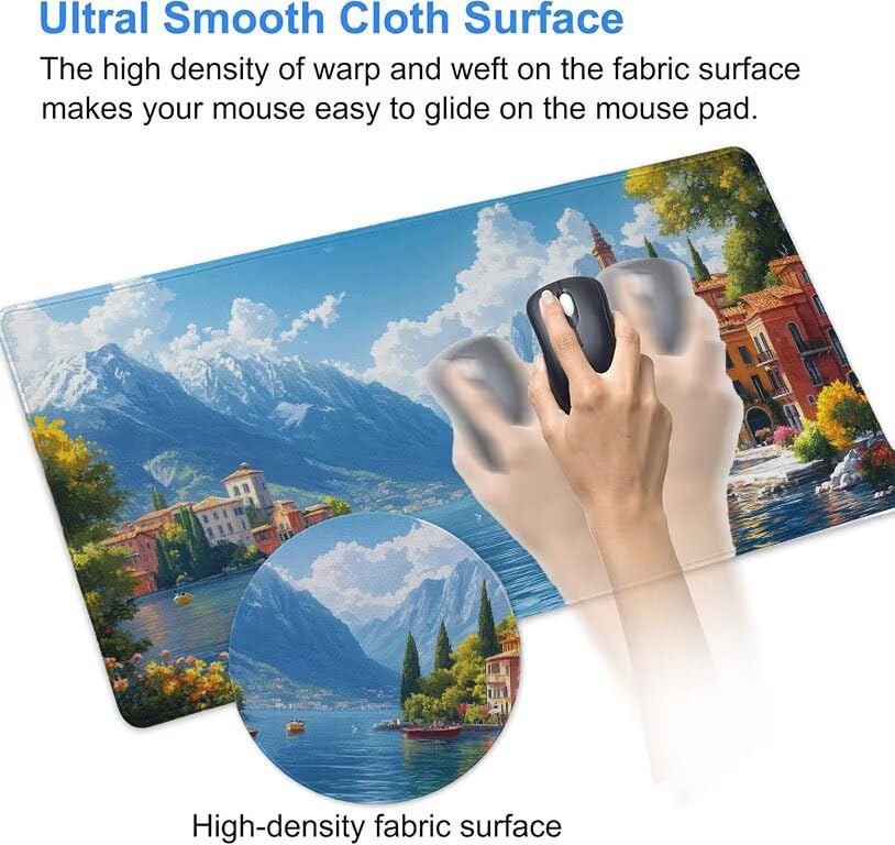 Tapis de souris grand format pour protéger le bureau des liquides - 6