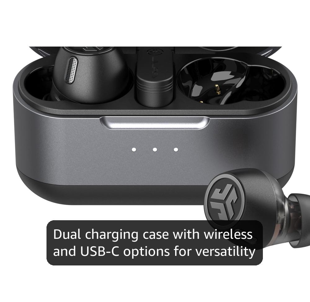 Amazon.com: JLab Epic Lab Edition 真無線耳塞,混合雙驅動器,空間音頻