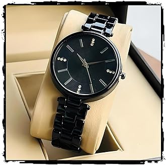 styledose Women Analogue Wrist Watches for Women's & Girls&Miss&Ladies Diamond Studded Dial Rosegold Colored Stylish Bracelet Strap