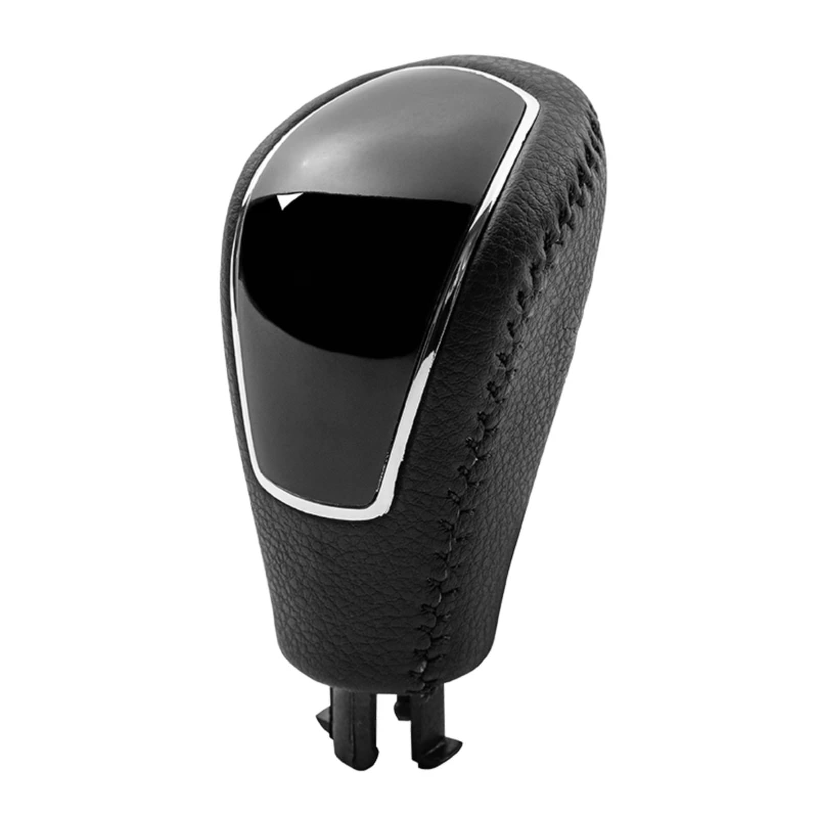 HILLAR Car Gear Stick Knob for Mondeo MK4 S-MAX Kuga Galaxy MK1 BLK Automatic Transmission Lever Handle Gearbox Gear Stick Leather
