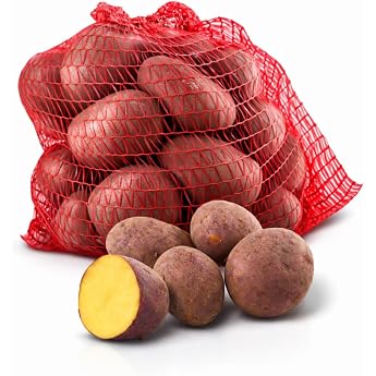 FRUCHTVERSAND24 Laura Food Potatoes 5 kg Delicious and Creamy in Flavour Very Yellow Fleshy Pre-Boiling for Baked Potatoes French Fries Boiled Potatoes Wild Potatoes
