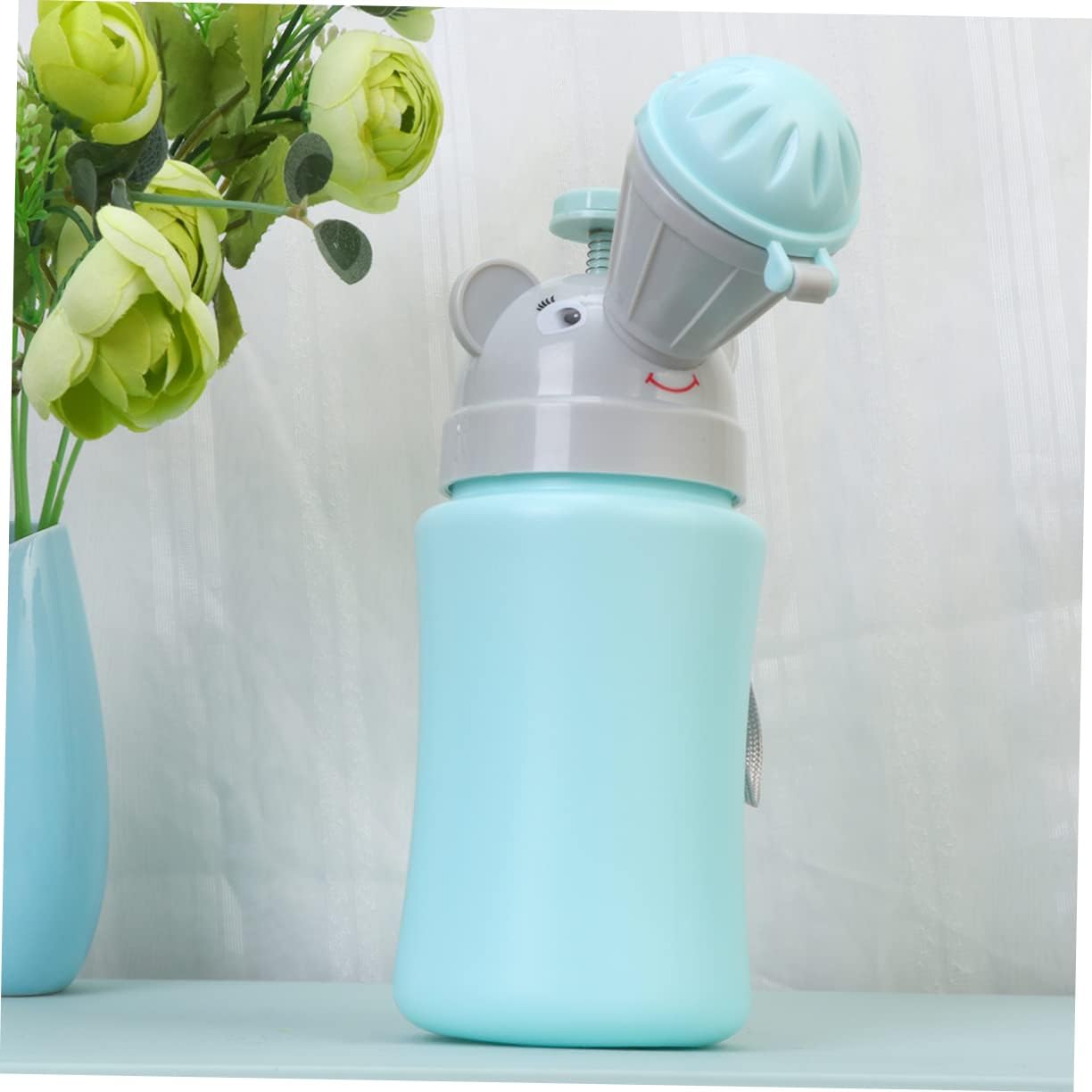 1Pc Creative Portable Car Potty for Cartoon Urinal Bottle Leak Design for Boys Emergency Toilet for Travel and Outdoor Use