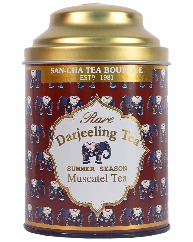Sancha Tea Boutique, Rare Darjeeling Second Flush, Premier Cru Selection, Muscatel Black Tea, 100g Loose Leaves, 2025 Harvest-image-45
