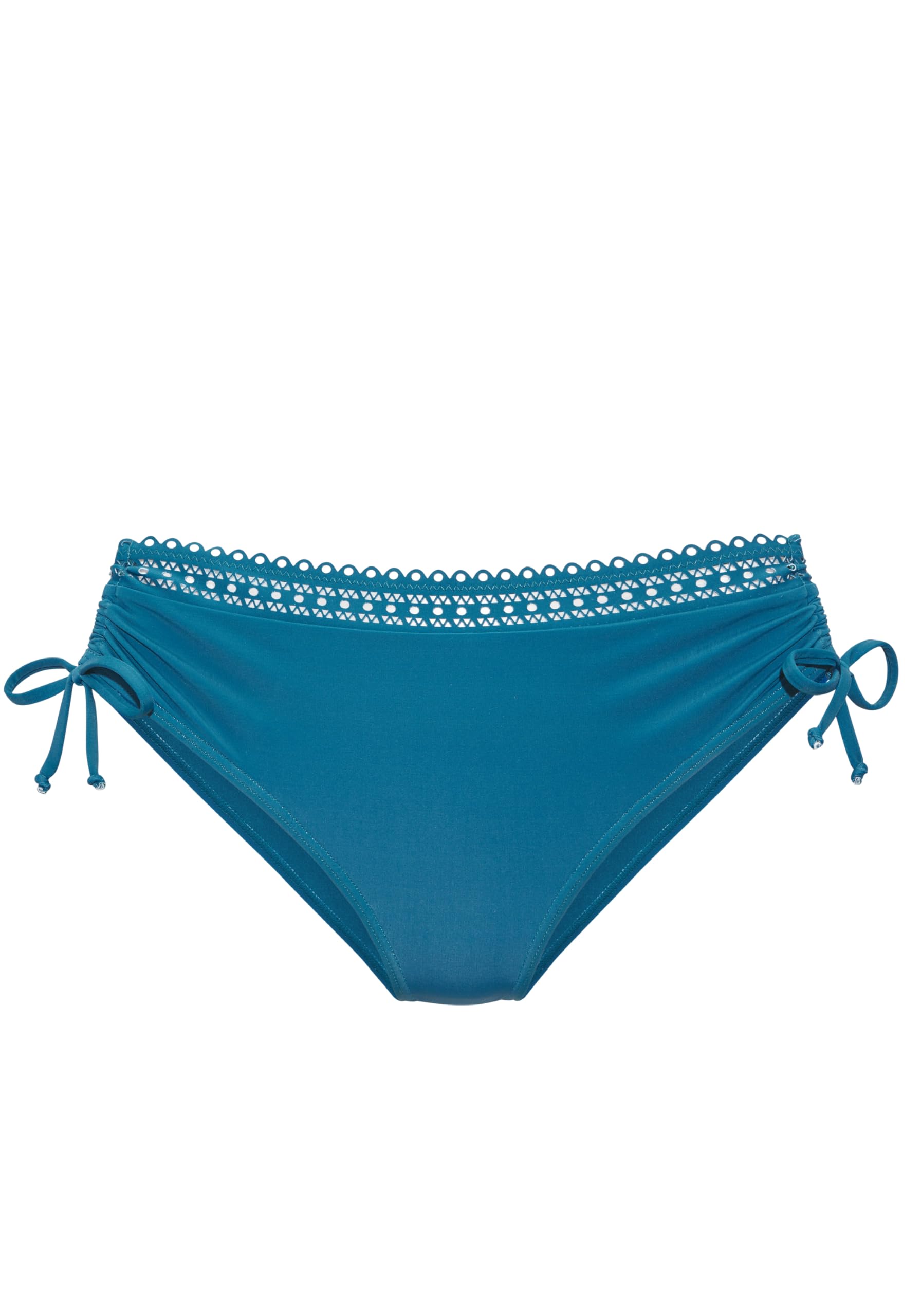 s.Oliver Damen Bikini-Hose seitlich regulierbar, modischer Look, Mix-Kini, vielseitig kombinierbar, leicht und bequem