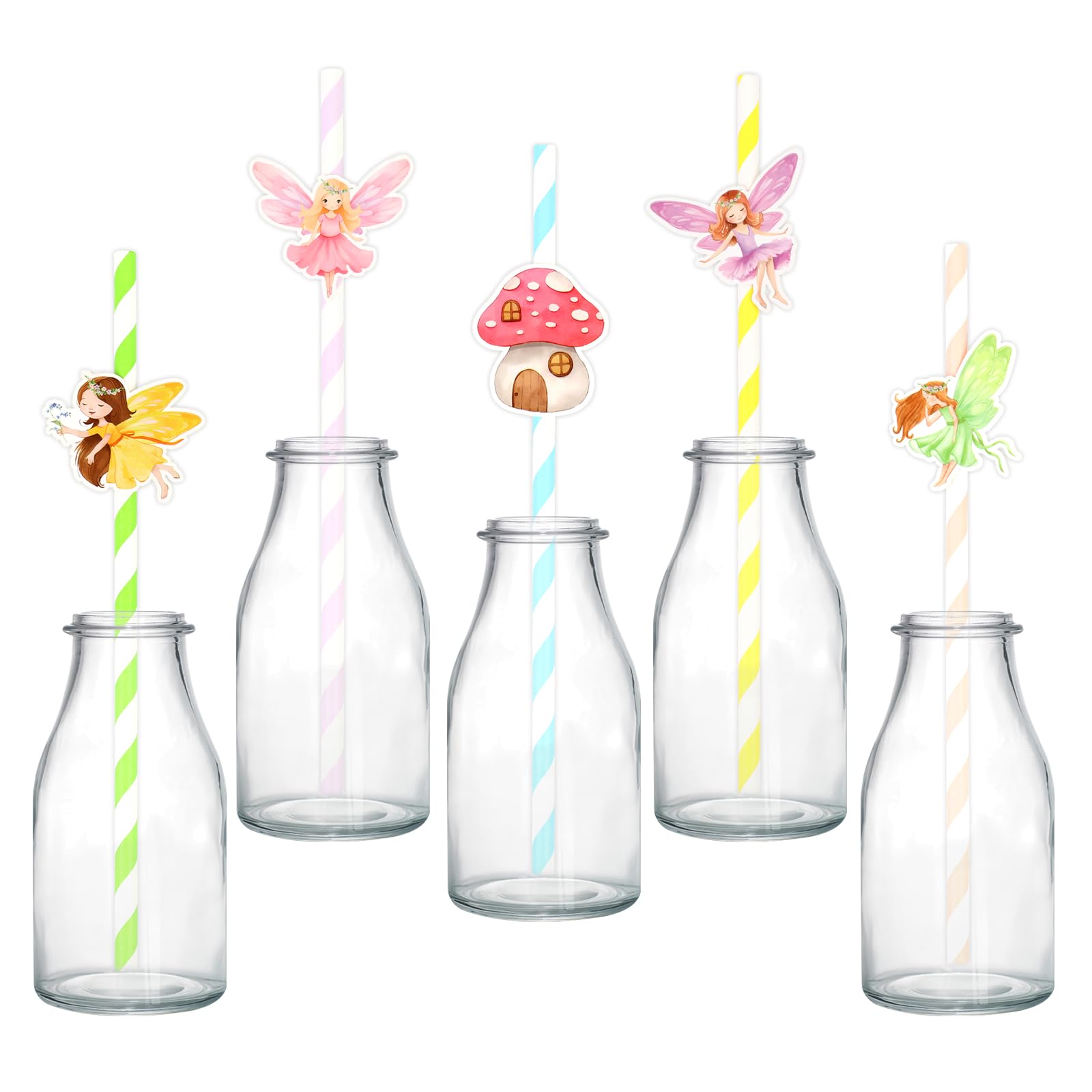 Pailles en papier de mariage et fiançailles Serencatcher pour table d'invités