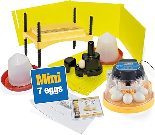 Miniatura 26 de Brinsea Incubadora de huevos Mini II Advance con giro automático de huevos y control de temperatura para incubar 7 pollo, pato u otros huevos