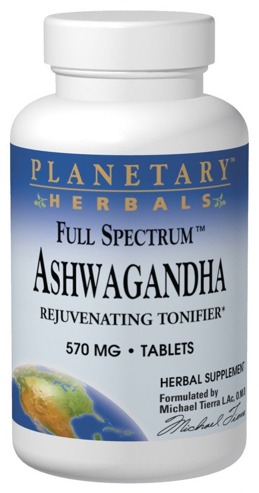 Planetary Herbals Ashwagandha Full Spectrum™ 570 mg 120 Tablet