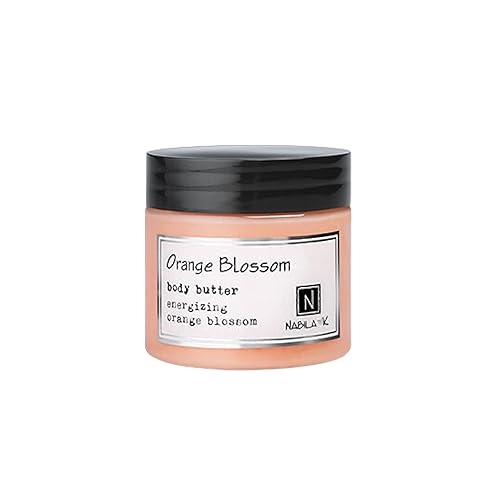 Nabila K Crema corporal - Hidratante diario para el cuidado del cuerpo - Hidratante profunda para la piel - Ingredientes naturales - Azahar - 2 onzas