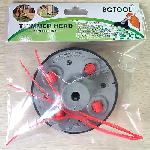 Miniatura 5 de Cabezal de fijación universal para recortadora de cuerdas, carga fácil para desbrozadora, batidora de malezas M10 x 1.25 LH