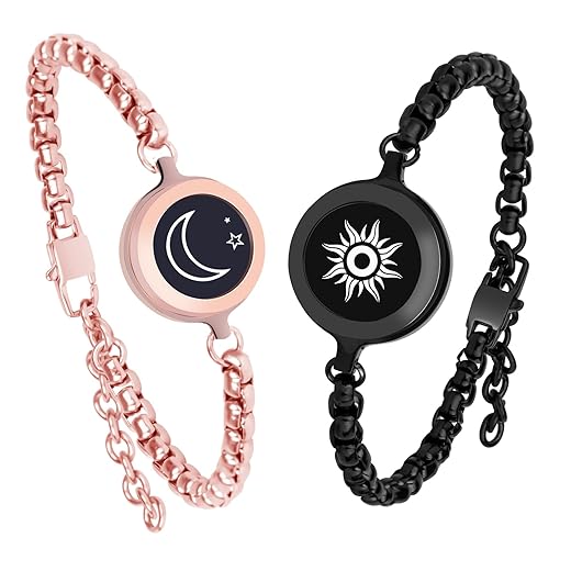 Long Distance Touch Bracelets, Couple Bracelets, Remote Intelligent Matching Bracelets Jewelry new32