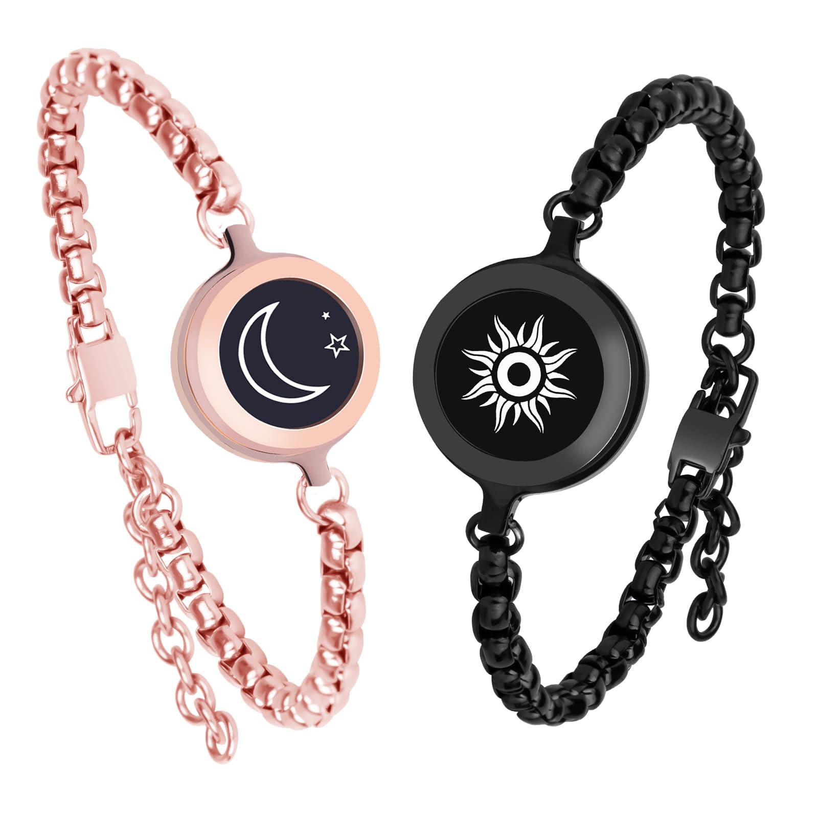 Braccialetti di tocco a lunga distanza, braccialetti di coppia, braccialetti di corrispondenza intelligenti remoti gioielli new32