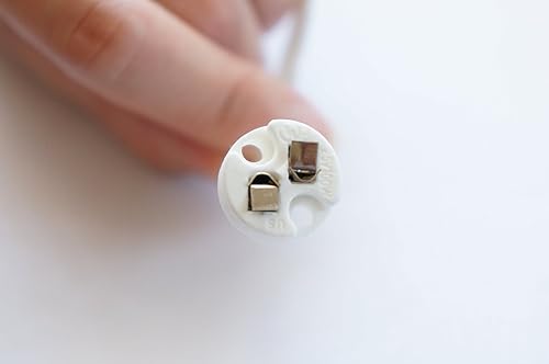 Miniatura 2 de Mini soporte bi-pin MR16 para bombillas con base GU5.3, G4, MR11, MR16