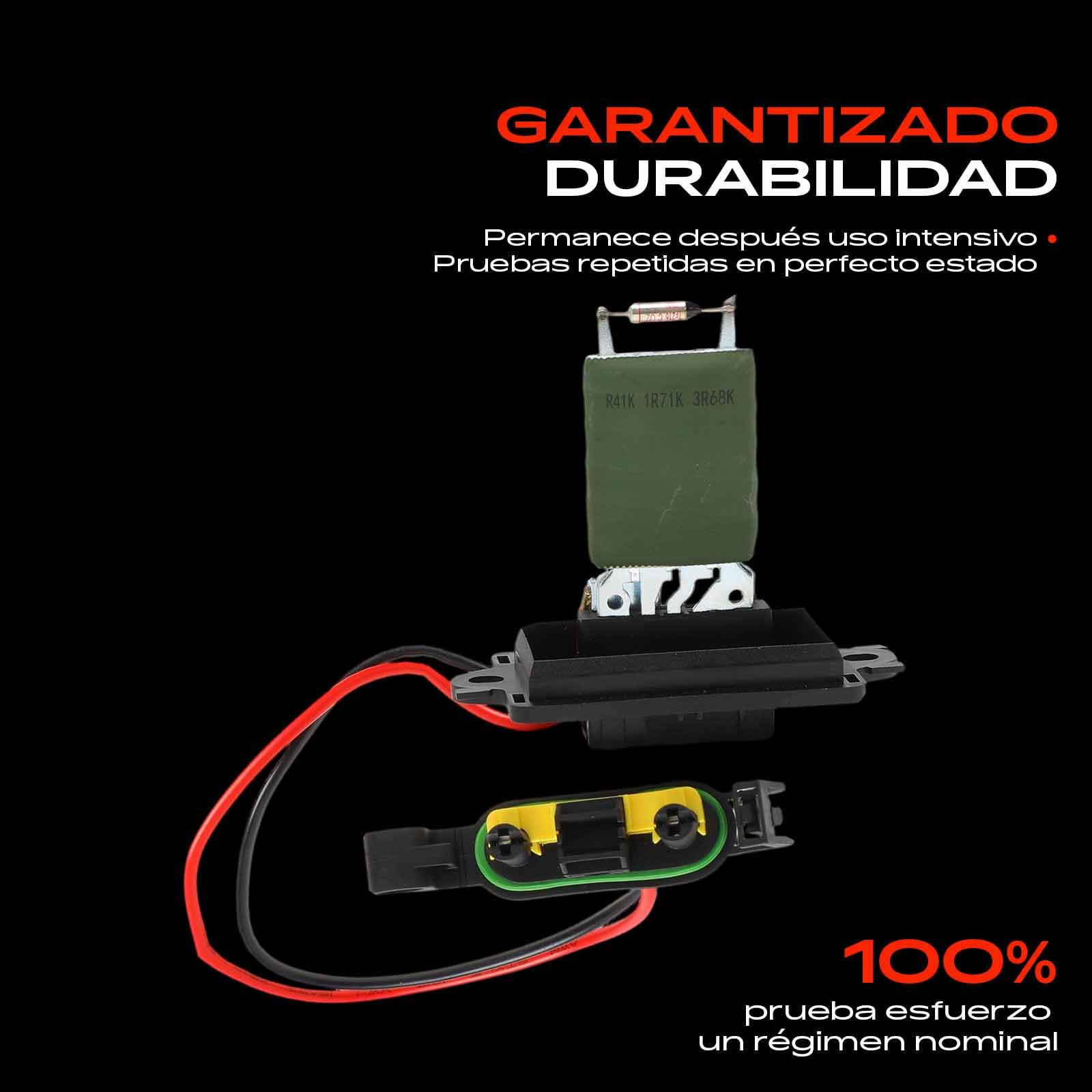 Frankberg Resistencia del calentador Regulador del soplador Compatible con M.e.g.a.n.e II BM0/1 CM0/1 M.e.g.a.n.e II Touring KM0/1 M.e.g.a.n.e II Coupé-cabrio EM0/1 Replace# 7701207717