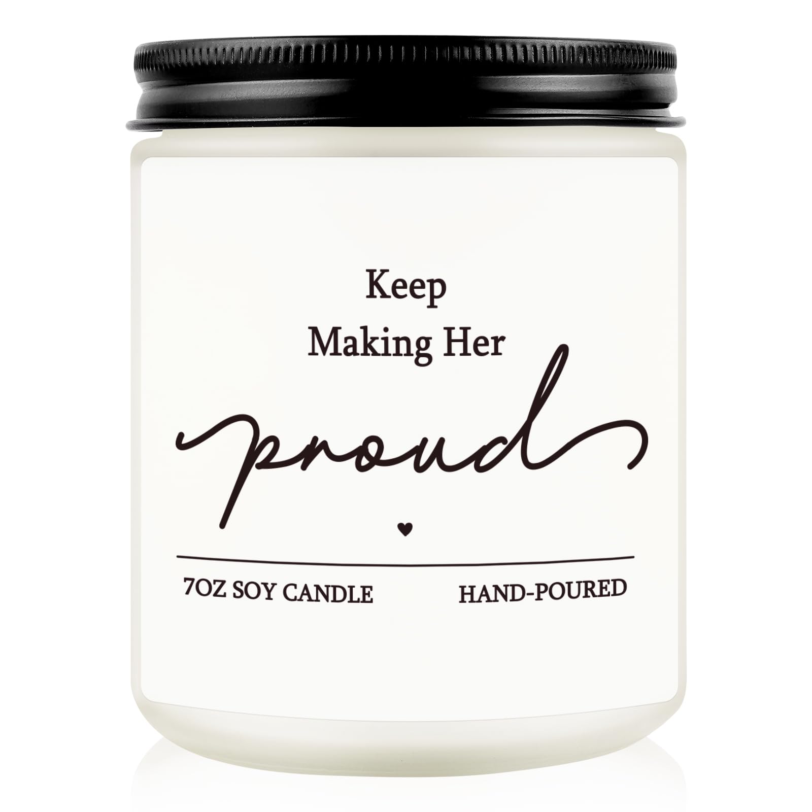 Sympathy Gifts, Keep Making Her Proud Memorial Candle Gifts, Bereavement Gift for Loss of Loved One, Anniversary of Passing, Remembrance Gift for Loss