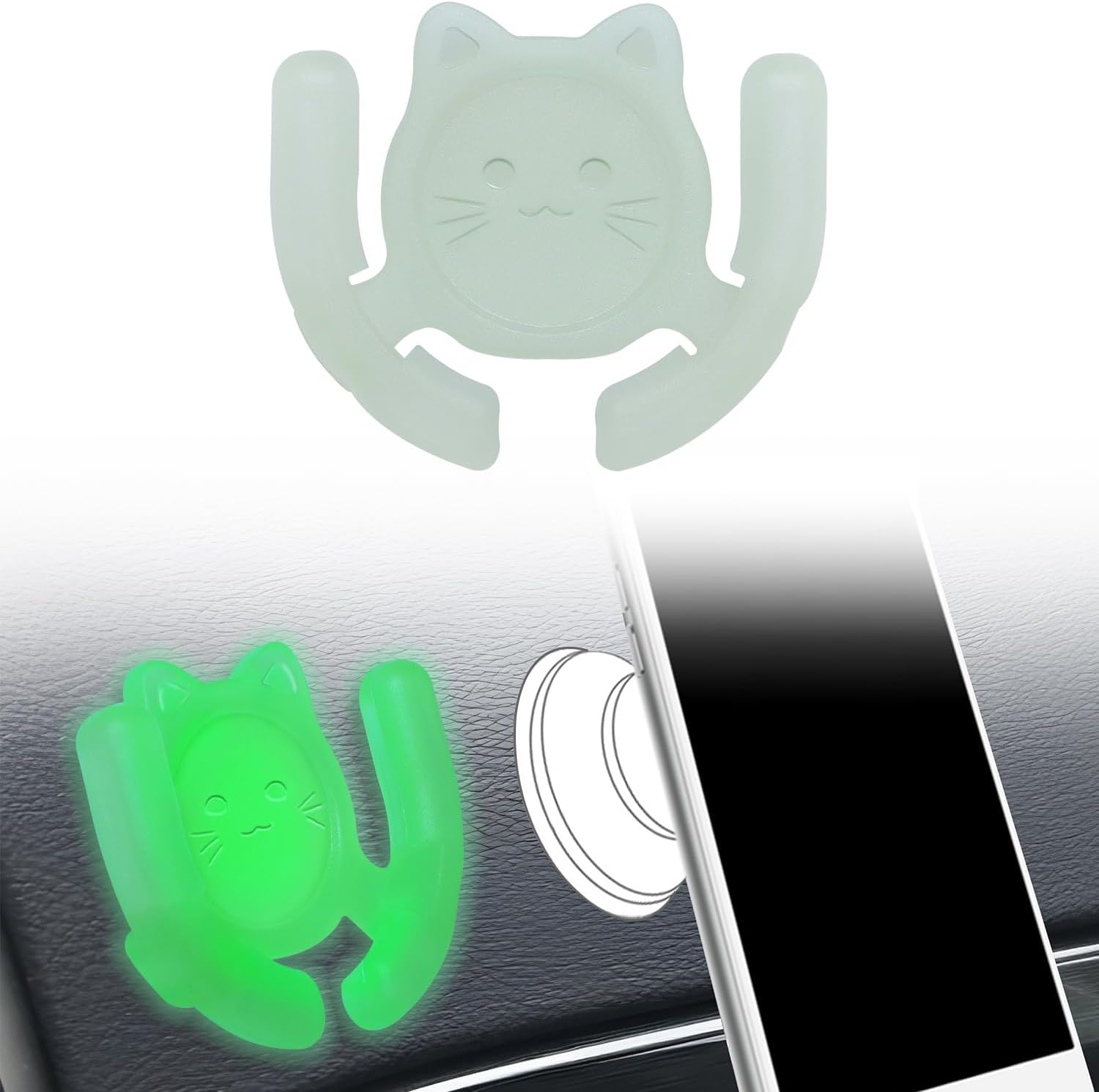 HOMEFOX MultiSurface Holder Car Mount 2 Pack Compatible