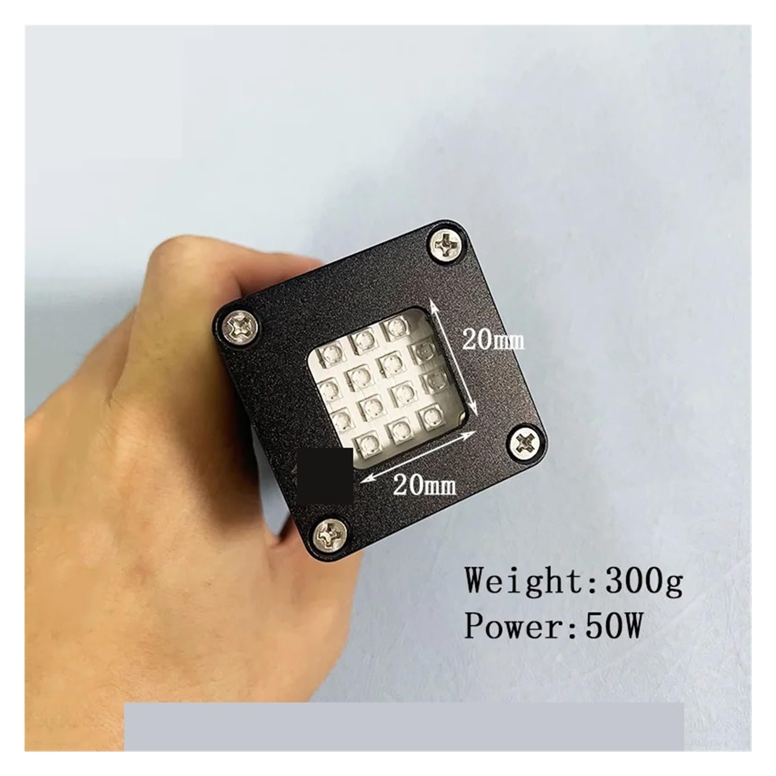 1PC Wysokiej mocy ręczny wentylator chłodzący utwardzanie lampy 365NM UV LED źródło światła Loca Curing Machine przenośna lampa utwardzająca 395NM(Wattage 405nm)