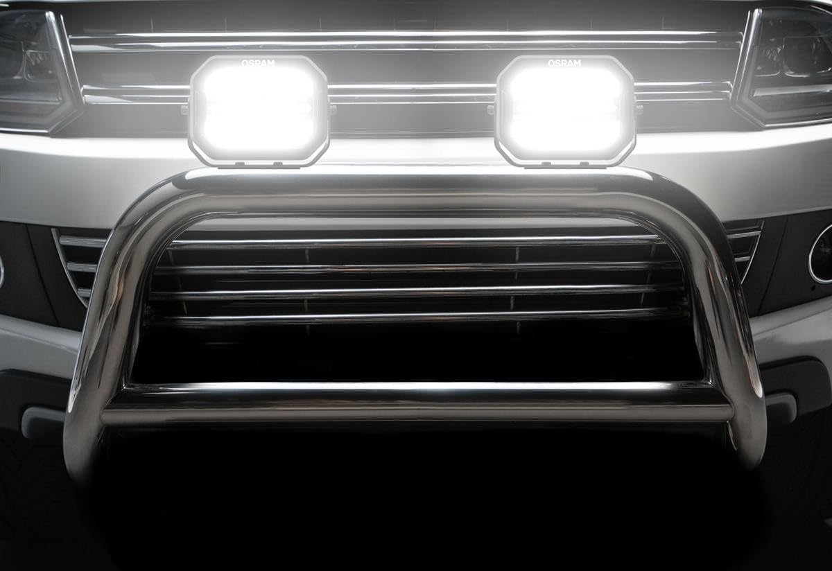 LEDriving CUBE MX240-CB,luci di posizione LED per illuminazione di campo vicino e lontano,combo,4000lm,fascio luminoso fino a 430m,faro LED/luce abbagliante ausiliaria e luce di posizione,approv. ECE
