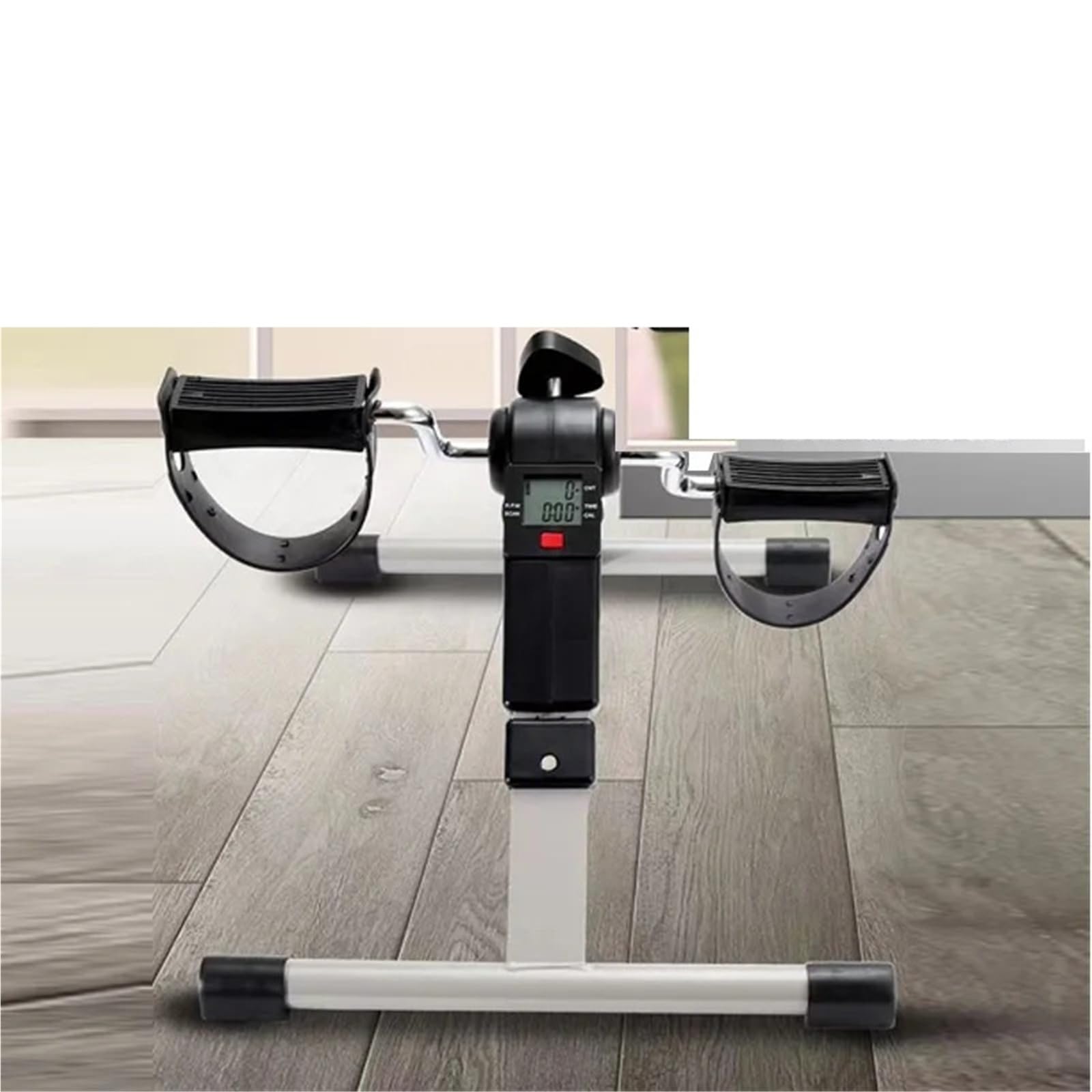 Mini cyclette a pedali Mini bici pieghevole for uso domestico Cyclette for anziani Stepper for allenamento fitness completo for gambe for interni