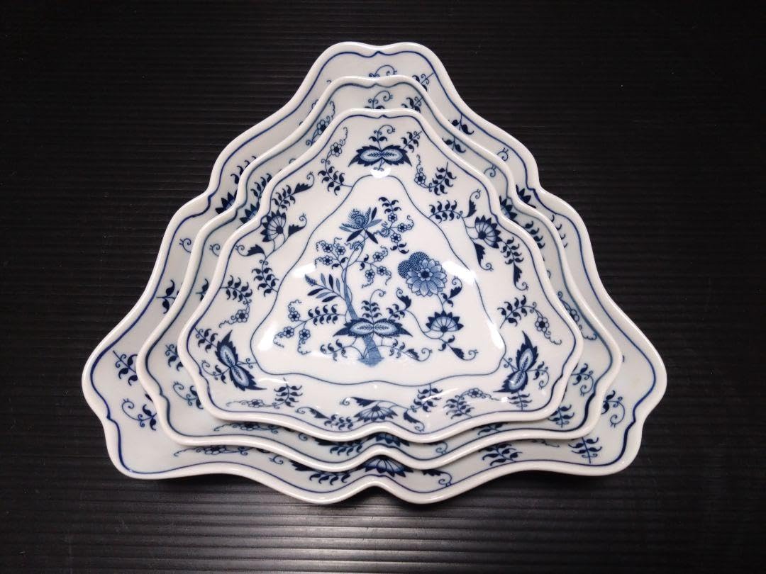 Blue Danube 三角形の皿M 5枚セット Blue Danube 三角形の皿M 5枚セット