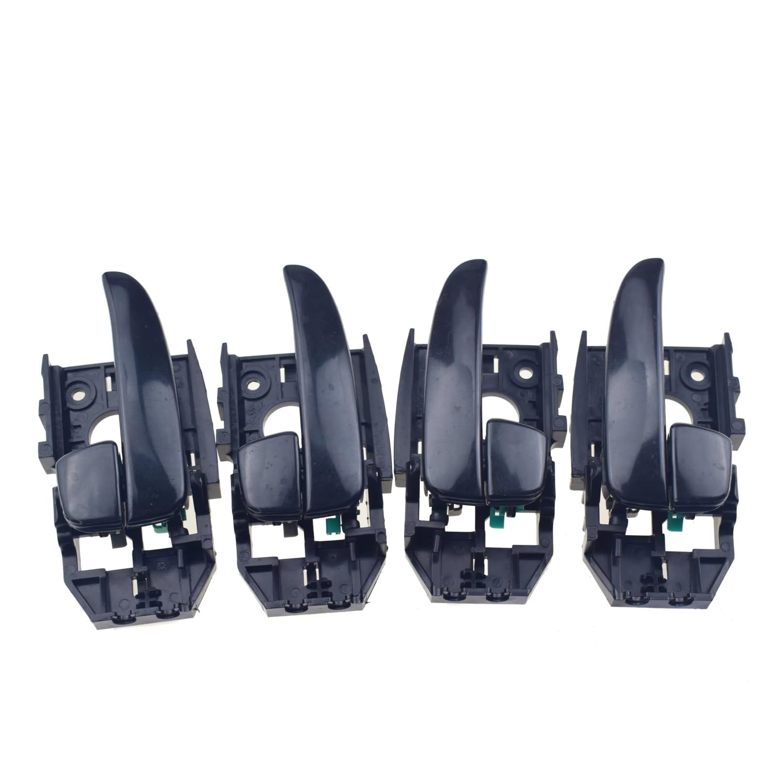 BYSKJZ Car Inner Door Handle for Hyundai for Elantra 2.0L 2001 2002 2003 2004 2005 2006 Black Inside Door Handle Front Rear Left Driver Right Passenger(4 pcs Kit)