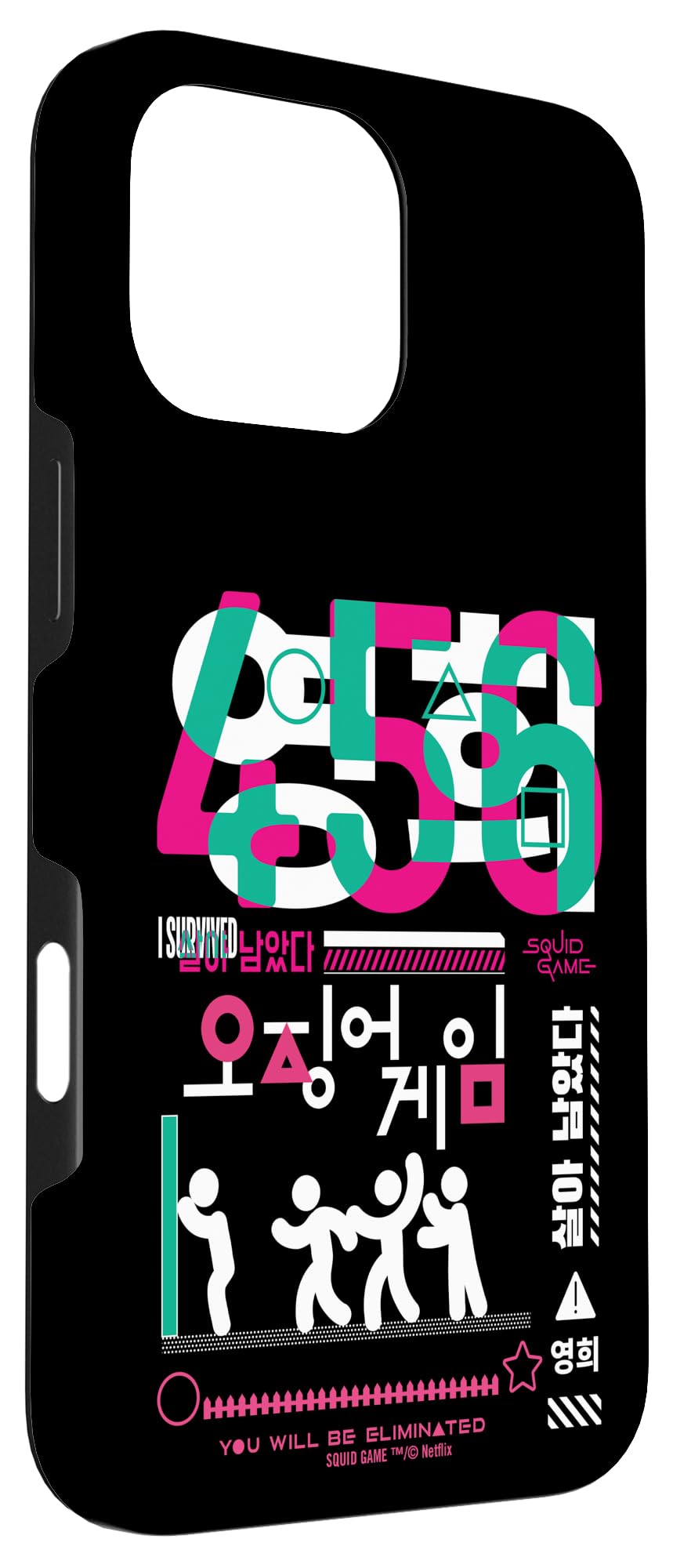 Amazon.com: Squid Game You will be Eliminated Officially Licensed Case for  iPhone 16 Pro Max : Cell Phones & Accessories