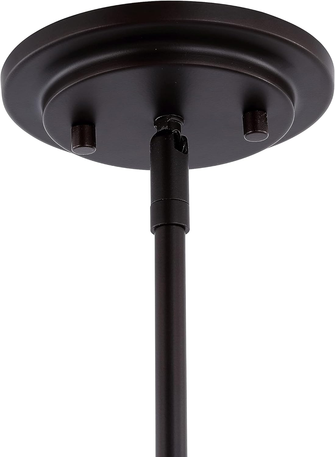 JONATHAN Y 27" Oil Rubbed Bronze 5-Light Pendant for Kitchen Island, Modern Farmhouse Industrial Metal Ceiling Light with LED Bulbs, Iron Shade (JYL7579A)